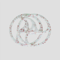 Tri-Ying-heads-Red marble old