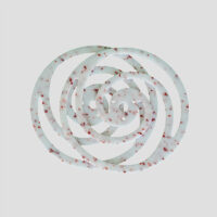 Vortex-Heads-Red marble old