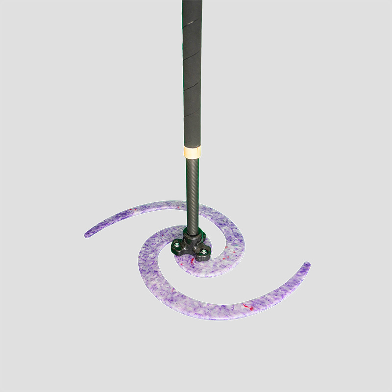 Full Dragon Staff - Original Twisted Purple