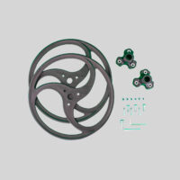 Tri-Ying Legacy + Hubs Package (black)